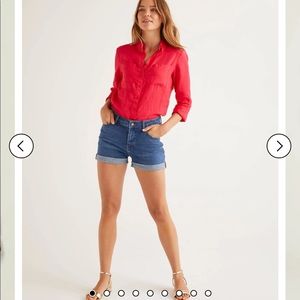 Boden NWOT kynance denim shorts sz 4